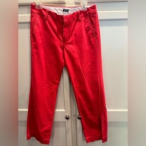 Gap Boy Cut coral pants